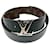 Louis Vuitton Initiales 40mm Black Reversibler Monogramm-Gürtel 80/32 Schwarz