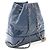 Chanel Gabrielle Lederrucksack Small Blau - Ansicht 2