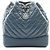 Chanel Gabrielle Small Lederrucksack Blau