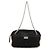 Borsa a Spalla in Raso e Tela Chanel Nero