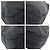 Bolso de hombro de nylon Prada Tessuto con logotipo triangle Negro - vista 3