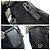 Bolso de hombro de nylon Prada Tessuto con logotipo triangle Negro - vista 6