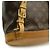 Zaino Louis Vuitton Monogram Montsouris MM Marrone - vista 5