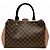 Borsa Louis Vuitton Brittany Damier Marrone - vista 2