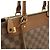 Borsa 2way Louis Vuitton Damier Greenwich Marrone - vista 7