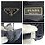 Bolso de hombro de nylon Prada Tessuto con logotipo triangle Negro - vista 6