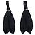 Bolso de hombro de nylon Prada Tessuto con logotipo triangle Negro - vista 8