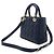 Borsa Lady Dior Dior in pelle Cannage Blu - vista 2