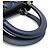 Borsa Lady Dior Dior in pelle Cannage Blu - vista 4
