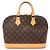 Louis Vuitton Alma PM Handtasche aus Monogram Canvas Braun
