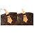 Louis Vuitton Alma PM Handtasche aus Monogram Canvas Braun - Ansicht 10