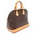 Louis Vuitton Alma PM Handtasche aus Monogram Canvas Braun - Ansicht 2