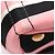Prada CANAPA RIGHE Canvas Tote Bag Pink - Ansicht 5