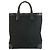 Bolsa Tote Gucci GG Canvas e Couro Preto - vista 2