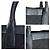 Bolsa Tote Gucci GG Canvas e Couro Preto - vista 6