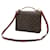 Monceau Borsa 2way Louis Vuitton Monogram Marrone - vista 2
