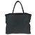 Prada Nylon Tessuto Tote mit Dreieckslogo Schwarz - Ansicht 2