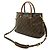 Borsa a mano Louis Vuitton Monogram Nero - vista 2