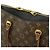 Borsa a mano Louis Vuitton Monogram Nero - vista 7