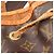 Zaino Louis Vuitton Montsouris Monogram Marrone - vista 9