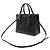 Borsa a 2 vie Balenciaga Mini Paper Leather Nero - vista 2
