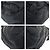 Borsa a Spalla Prada Nylon Leather Tessuto Triangle Logo Nero - vista 3