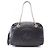 Bolso de hombro de piel Gucci Soho Interlocking G Negro