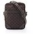 Pochette Danube Monogram Mini Lin Shoulder Bag Louis Vuitton Marron