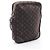 Pochette Danube Monogram Mini Lin Shoulder Bag Louis Vuitton Marron - vue 2