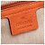 Bamboo Gucci Leather Tote Bag Orange - view 4