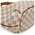 Borsa Tote Louis Vuitton Damier Azur Riviera PM Marrone Beige - vista 3