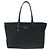 Prada Nylon Leather Tessuto Logo Tote Bag Schwarz