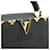 Borsa Louis Vuitton Capucines Mini Nera Nero - vista 8