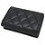 Portafoglio Chanel Classic Small Flap in pelle caviar Nero - vista 2