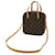 Borsa Louis Vuitton Monogram Spontini Marrone - vista 2