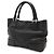 Borsa a mano in pelle Loewe Anagram Amazona Nera Nero - vista 2