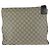 Borsa a tracolla Gucci in tela GG Supreme beige e marrone scuro - vista 2