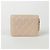 Chanel Mini Schulter- und Crossbody-Tasche mit goldenen Kugeln Pink - Ansicht 4