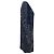 Mini abito Reid Patchwork stampato in seta blu navy Diane von Furstenberg - vista 3