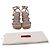 Valentino Garavani Espadrilles con zeppa Valentino Rockstud Torchon 105 in pelle rosa Marrone - vista 6