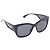 Timeless Occhiali da sole Chanel CC con montatura a farfalla in acetato nero - vista 2
