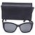 Timeless Occhiali da sole Chanel CC con montatura a farfalla in acetato nero - vista 6