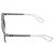 Dior Diorama 1 Mirrored Wayfarer Sonnenbrille aus silbernem Acetat - Ansicht 2
