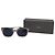 Dior Diorama 1 Mirrored Wayfarer Sonnenbrille aus silbernem Acetat - Ansicht 4