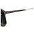 Dior Diorama 1 Mirrored Wayfarer Sonnenbrille aus silbernem Acetat - Ansicht 5