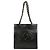 Chanel Borsa Tote a Spalla CC Logo Shopper Nero