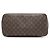 Bolso Neverfull GM de lona Monogram Louis Vuitton Castaño - vista 4