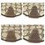 Borsa a Spalla Gucci GG Supreme Canvas Marrone Beige - vista 3