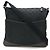 Borsa a tracolla Gucci GG Canvas e pelle nera Nero