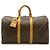 Borsa da viaggio Louis Vuitton Monogram Keepall 45 Marrone